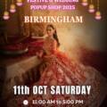 11th Oct 2025  -Monalisa Festive Wedding Popup Shop (Holiday inn Birmingham M6 JCT.7)
