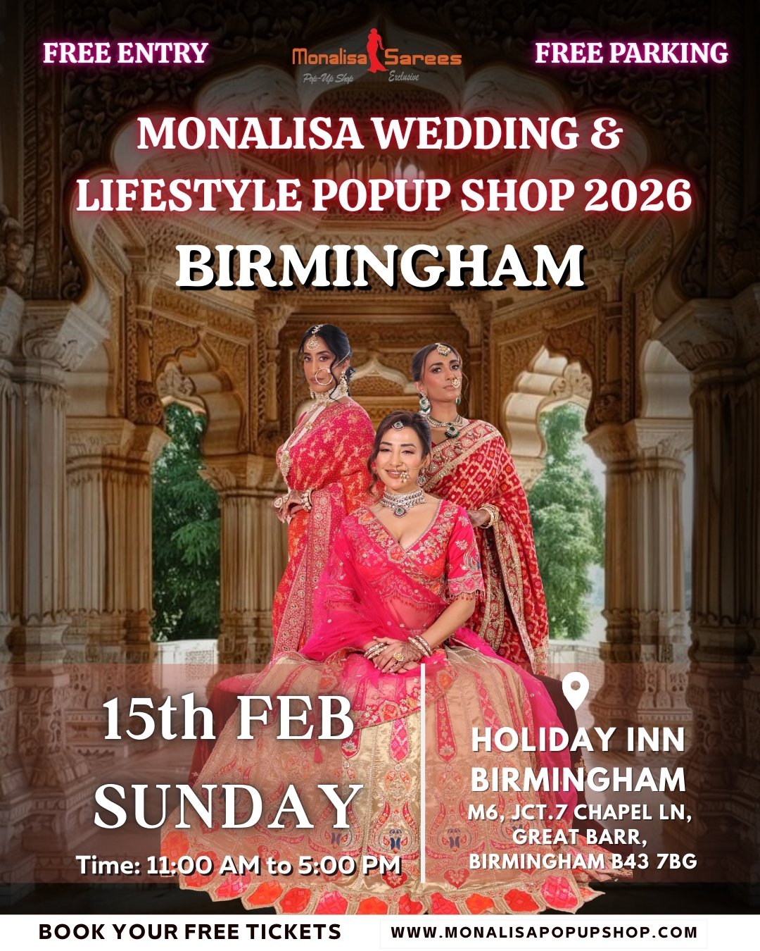 MONALISA WEDDING & LIFETYLE POPUPSHOP 2026 BIRMINGHAM