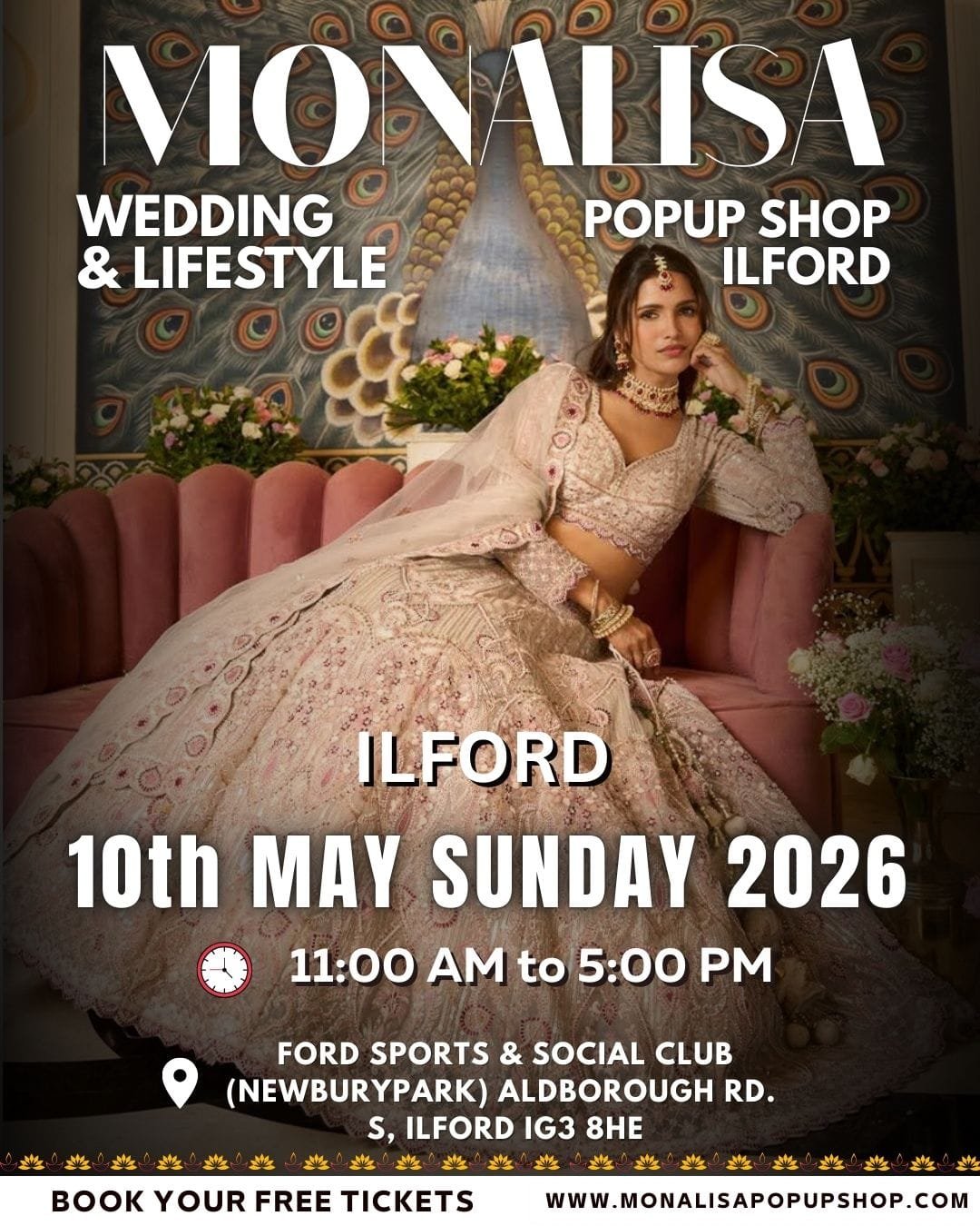 MONALISA WEDDING & LIFESTYLE POPUP ( ILFORD)