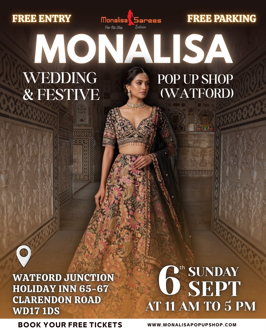 MONALISA FESTIVE & WEDDING POPUP SHOP (WATFORD)