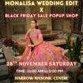 Monalisa Wedding Edit x Black Friday Sale popup shop